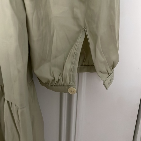 Reformation Beckett Sage Mini Dress - Picture 4 of 8